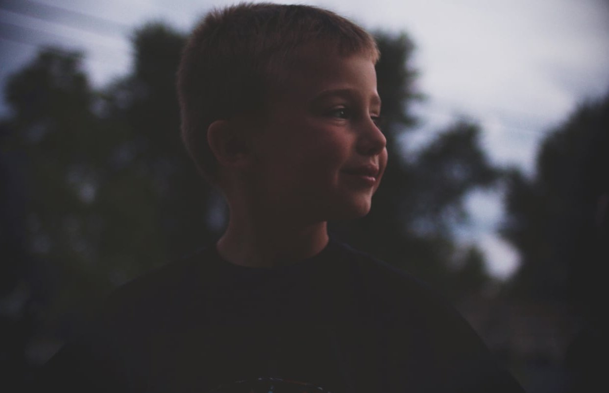 cinematic teal orange portrait