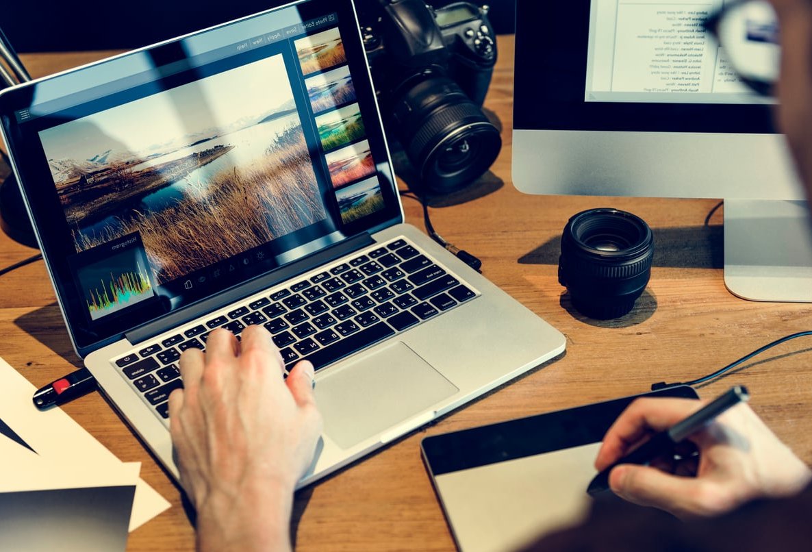 photo editing software screen