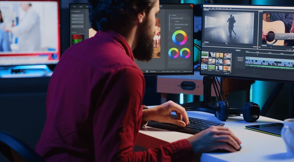 photo editing software screen